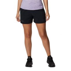 Spodenki trekkingowe damskie Columbia Titan LW. Czarne szorty damskie Columbia, bez wzorów, sportowe. Za 169.99 zł.