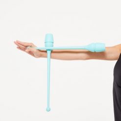 Maczugi do gimnastyki artystycznej Domyos 41 cm. Zielone szorty sportowe męskie DOMYOS, z materiału, na fitness i siłownię. Za 99.99 zł.
