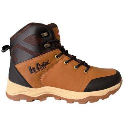 Buty Lee Cooper M LCJ-23-01-2046M brązowe. Brązowe buty sportowe na co dzień męskie z gumy, bez zapięcia. Za 315.57 zł.