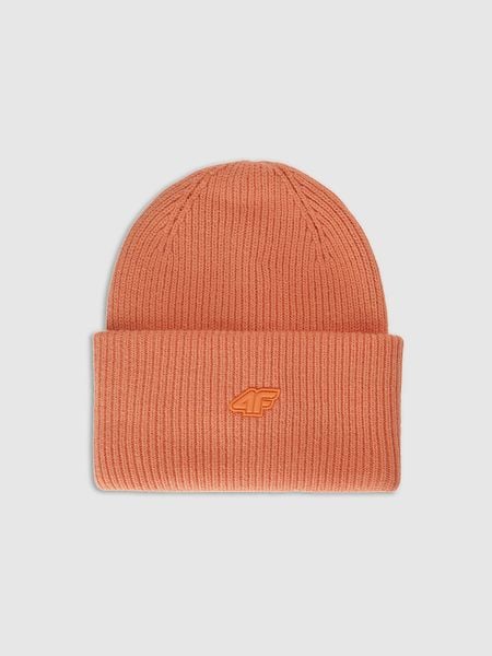 4F Czapka zimowa uniseks - pomarańczowa Uniwersalny. Brązowe czapki męskie 4f, na zimę, bez wzorów, z materiału, biznesowe. Za 59.99 zł.