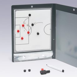 Teczka do planowania taktycznego dla trenera piłkarskiego. Brązowe aktówki damskie KIPSTA, z tkaniny. Za 99.99 zł.