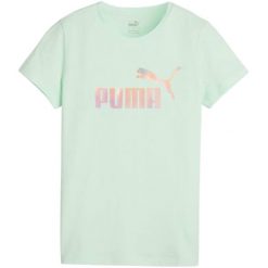 T-shirt Damski ESS+ Summer Daze. Białe t-shirty damskie Puma, l, bez wzorów, bez kołnierzyka. Za 154.99 zł.