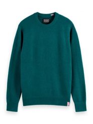 Scotch & Soda Sweter w kolorze morskim rozmiar: M. Niebieskie swetry męskie Scotch & Soda, m, bez wzorów, bez kołnierzyka. Za 202.50 zł.