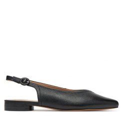 Baleriny Lasocki. Czarne baleriny damskie Lasocki, bez wzorów, bez obcasa. Za 179.99 zł.