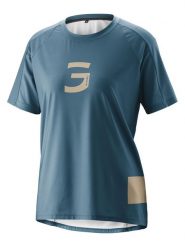 Gonso Koszulka kolarska w kolorze niebieskim rozmiar: 38. Niebieskie bluzki sportowe damskie Gonso, bez wzorów, bez ramiączek. Za 124.11 zł.