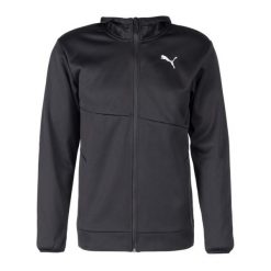 Bluza treningowa męska PUMA Train All Day Pwr Fleece. Czarne bluzy bez kaptura męskie Puma, m. Za 129.99 zł.