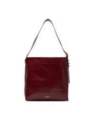 JENNY Torebka C-JEN-S-001-08 Bordowy. Czerwone torebki klasyczne damskie Jenny, bez wzorów, z materiału, bez dodatków. Za 169.99 zł.
