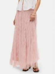 Vero Moda Spódnica tiulowa Caralia 10341582 Różowy Regular Fit. Czerwone spódniczki damskie Vero Moda, m, bez wzorów, z syntetyku, maxi. Za 229.99 zł.