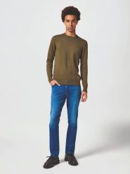Wrangler Dżinsy - Slim fit - w kolorze niebieskim rozmiar: W34/L30. Niebieskie jeansy męskie Wrangler. Za 184.46 zł.