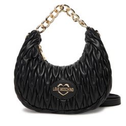 Torebka LOVE MOSCHINO. Czarne torebki klasyczne damskie Love Moschino, bez wzorów, bez dodatków. Za 739.99 zł.
