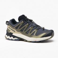 Buty turystyczne męskie Salomon XA PRO 3D V9. Brązowe buty trekkingowe męskie Salomon, z materiału, bez zapięcia, trekkingowe. W wyprzedaży za 499.99 zł.