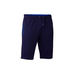 Spodenki długie do piłki nożnej T500. Czarne szorty damskie KIPSTA, bez wzorów, z elastanu. Za 49.99 zł.