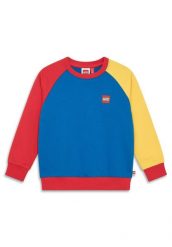 Bluza Bawełniana Dziecięca LEGO Saku705 Niebieska. Niebieskie koszulki dziewczęce LEGO, l, z aplikacjami, z bawełny, bez ramiączek. Za 90.99 zł.