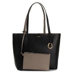 Torebka LAUREN RALPH LAUREN. Czarne torebki klasyczne damskie Lauren Ralph Lauren, bez wzorów, bez dodatków. Za 719.99 zł.