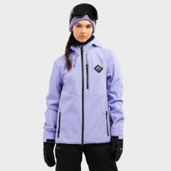 Kurtka snowboardowa damska W2-W Makalu. Niebieskie kurtki damskie SIROKO, xs, bez wzorów, z softshellu, bez kaptura, narciarskie. Za 844.00 zł.