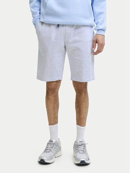 Jack & Jones Szorty sportowe Gordon College 12289726 Szary Regular Fit. Szare szorty męskie Jack & Jones, bez wzorów, z bawełny, sportowe. Za 89.99 zł.