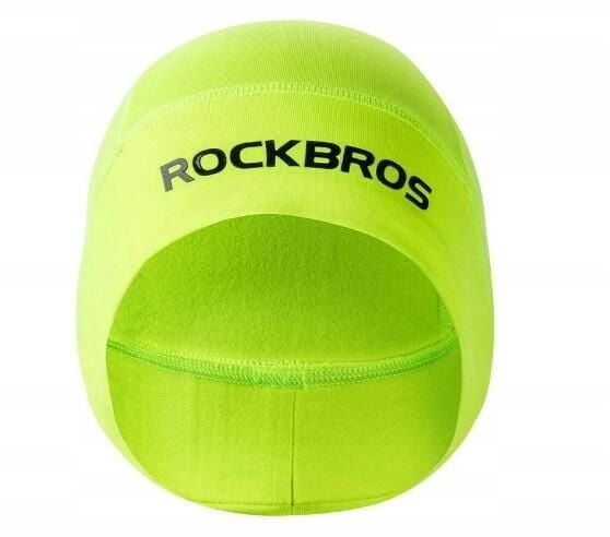 Zimowa czapka sportowa unisex Rockbros YPP016. Żółte czapki męskie ROCKBROS, na zimę, bez wzorów, z materiału, sportowe. Za 33.00 zł.