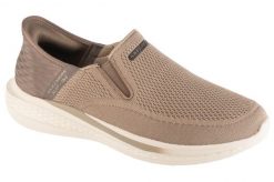 Buty sportowe Sneakersy męskie, Slip-Ins: Slade - Deacon. Szare buty sportowe na co dzień męskie Skechers, z materiału, bez zapięcia, trekkingowe. Za 299.00 zł.