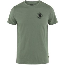 Koszulka bawełniana męska Fjallraven 1960 Logo T-Shirt. Zielone t-shirty męskie Fjällräven, l, bez wzorów, z bawełny, bez kołnierzyka. Za 181.49 zł.