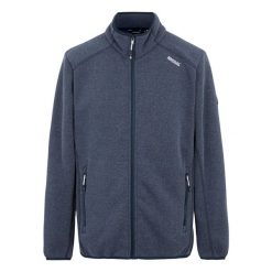 Męska Bluza Polarowa Torrens Z Pełnym Zamkiem Błyskawicznym. Niebieskie bluzy z kapturem męskie Regatta, m, z materiału. Za 127.99 zł.