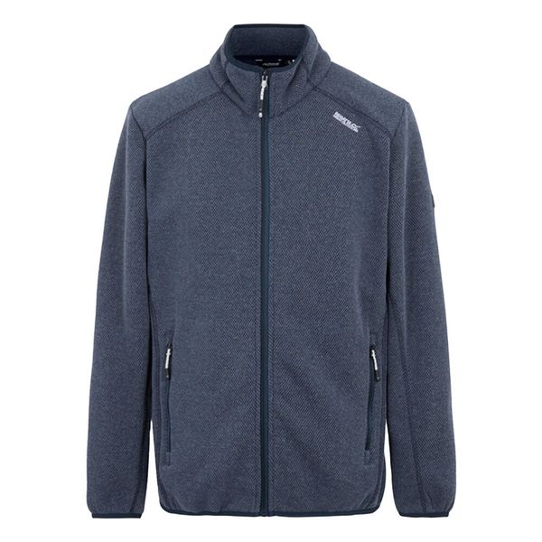 Męska Bluza Polarowa Torrens Z Pełnym Zamkiem Błyskawicznym. Niebieskie bluzy bez kaptura męskie Regatta, m, z materiału. Za 119.99 zł.