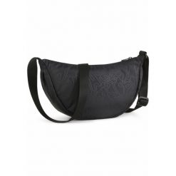 Damska torba w kształcie półksiężyca Pop 3 l PUMA Black Graffiti Aop. Czarne torebki klasyczne damskie Puma, bez wzorów, z nadrukiem, bez dodatków. Za 60.99 zł.
