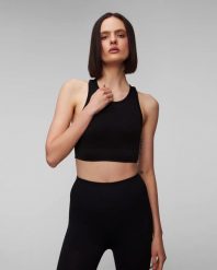 Koszulka Damska Top Casall Essential Block Bezszwowa Fitness. Czarne bluzki sportowe damskie Casall, l, z materiału, bez kołnierzyka, bez ramiączek. Za 149.00 zł.