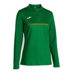 Damska bluza rozpinana do połowy Joma Record III. Zielone bluzy bez kaptura damskie Joma, l, bez wzorów, z gumy, bez kaptura. Za 129.99 zł.