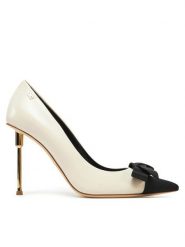 Elisabetta Franchi Szpilki SA-01L-51E2-V540 Écru. Szpilki Elisabetta Franchi, bez wzorów, ze skóry, bez obcasa. Za 1,629.00 zł.