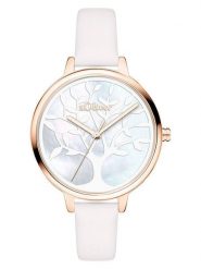 S.Oliver Zegarek kwarcowy w kolorze różowozłoto-białym rozmiar: onesize. Białe, analogowe zegarki damskie S.Oliver, metalowe. Za 173.99 zł.