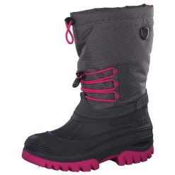 Śniegowce juniorskie CMP Ahto Snowboots Wp. Szare buty zimowe męskie CMP, na zimę, bez zapięcia. Za 259.99 zł.