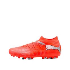 Buty piłkarskie PUMA Future 9 Match MG Pomarańczowe. Brązowe obuwie do biegania damskie Puma. Za 370.65 zł.
