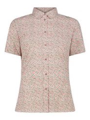 Cmp Koszula funkcyjna w kolorze kremowo-jasnoróżowym rozmiar: 42. Brązowe koszule damskie CMP, bez wzorów, z materiału, sportowe, bez kołnierzyka, bez ramiączek. Za 95.69 zł.