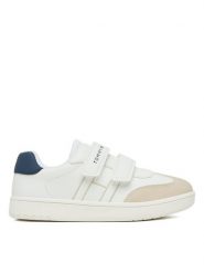 Tommy Hilfiger Sneakersy T1X9-34342-1269 S Biały. Białe trampki i tenisówki chłopięce Tommy Hilfiger, bez wzorów, ze skóry, bez zapięcia. Za 349.99 zł.