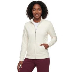 Bluza dresowa sportowa damska Go Luxe Rib Hoodie. Białe bluzy bez kaptura damskie Skechers, l, bez wzorów, z dresówki, bez ramiączek, bez kaptura. Za 219.99 zł.