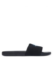 Calvin Klein Klapki Ee Slide Cv YM0YM01393 Czarny. Czarne klapki i japonki męskie CALVIN KLEIN, z materiału. Za 169.99 zł.