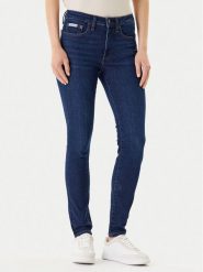 Calvin Klein Jeans Jeansy LV047B772G Granatowy Skinny Fit. Niebieskie jeansy damskie Calvin Klein Jeans. Za 269.99 zł.