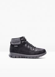 Kozaki sznurowane Skechers. Czarne kozaki damskie bonprix. Za 299.99 zł.