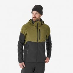 Bluza narciarska męska Wedze 900 softshell. Bluzy bez kaptura męskie WED'ZE, m, bez wzorów, ze skóry, bez kaptura. Za 259.99 zł.