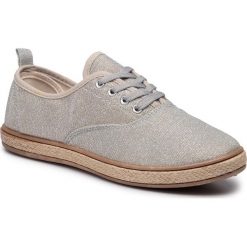 Espadryle NYLON RED WS323-2A. Szare espadryle damskie Nylon Red, bez wzorów, z materiału, bez obcasa. W wyprzedaży za 24.99 zł.