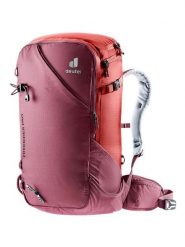 Deuter Plecak "Freerider Pro 32+ SL" w kolorze czerwonym - 35 x 56 x 18 cm rozmiar: onesize. Czerwone plecaki damskie Deuter, bez wzorów, z materiału, sportowe. Za 529.58 zł.