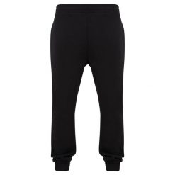 Męskie Spodnie Dresowe Ultra Heavy. Niebieskie spodnie dresowe męskie BUILD YOUR BRAND, bez wzorów, z dresówki. Za 238.99 zł.