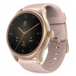 Hama Fit Watch 5010 SMARTWATCH Zegarek Sportowy Okrągły Różowe Złoto. Czerwone, cyfrowe zegarki męskie Hama, plastikowe. Za 299.30 zł.