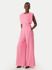 Rinascimento Kombinezon CFC0127546003 Różowy Regular Fit. Czerwone kombinezony damskie RINASCIMENTO, l, bez wzorów, z syntetyku, bez kołnierzyka, bez ramiączek. Za 699.99 zł.