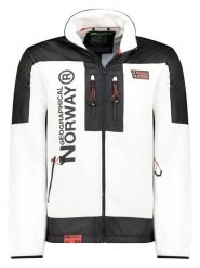 Geographical Norway Kurtka polarowa "Tulene" w kolorze białym rozmiar: S. Białe kurtki męskie Geographical Norway, s, bez wzorów, z polaru, bez kaptura. Za 109.00 zł.