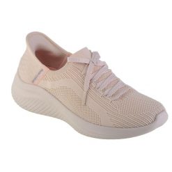 Damskie ULTRA FLEX 3.0 BRILLIANT PATH Slip-On Beżowy. Brązowe trampki i tenisówki damskie Skechers, bez wzorów. Za 349.99 zł.