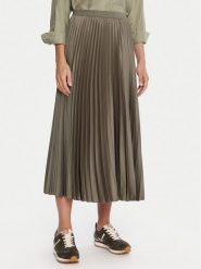 Marella Spódnica plisowana Pontiac 2523106045 Zielony Regular Fit. Zielone spódniczki damskie Marella, bez wzorów, z wiskozy, plisowane. Za 719.99 zł.