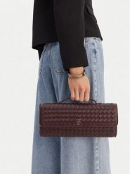 Badura Torebka C-JERRY-01 Bordowy. Czerwone torebki klasyczne damskie Badura, bez wzorów, z materiału, bez dodatków. Za 229.99 zł.