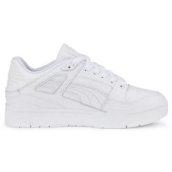 Buty Puma Slipstream Invdr Lth M 38754402 białe. Białe buty sportowe na co dzień męskie z gumy, bez zapięcia. Za 640.99 zł.