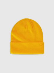 CZAPKA UNISEX 4F ZIMOWA KLASYCZNA Z AKRYLU BEANIE ACAPU622. Brązowe czapki męskie 4f, na zimę, bez wzorów, eleganckie. Za 36.90 zł.